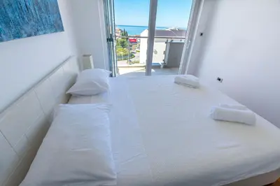 Krevet ili kreveti u jedinici u objektu Apartment Belle Vue