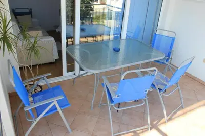Tlocrt objekta Apartment in Rogoznica with sea view, balcony, air conditioning, WiFi 5148-3