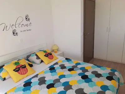 Krevet ili kreveti u jedinici u objektu Apartment Sunshine