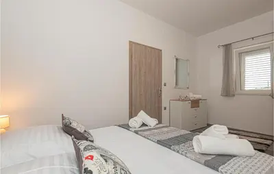 Krevet ili kreveti u jedinici u objektu Beautiful Apartment In Sibenik