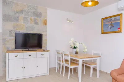 TV i/ili zabavni centar u objektu Apartmani Selo Luka
