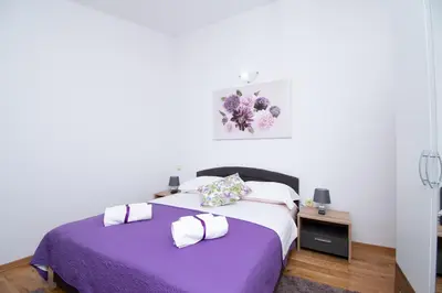 Krevet ili kreveti u jedinici u objektu Apartmani Selo Luka