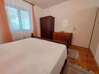 Krevet ili kreveti u jedinici u objektu Breza beach apartments