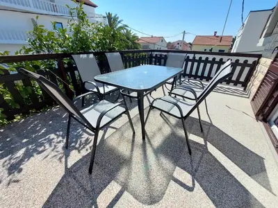 Balkon ili terasa u objektu Breza beach apartments