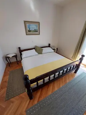 Krevet ili kreveti u jedinici u objektu Breza beach apartments