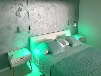 Krevet ili kreveti u jedinici u objektu Apartments Delfin
