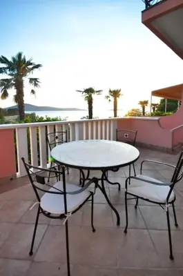Balkon ili terasa u objektu Apartments Njoko