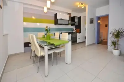 Kuhinja ili čajna kuhinja u objektu Apartments Njoko