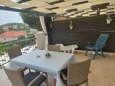 Balkon ili terasa u objektu Apartments Paula