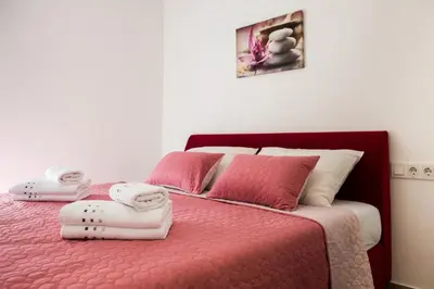 Krevet ili kreveti u jedinici u objektu Apartment Mediteran
