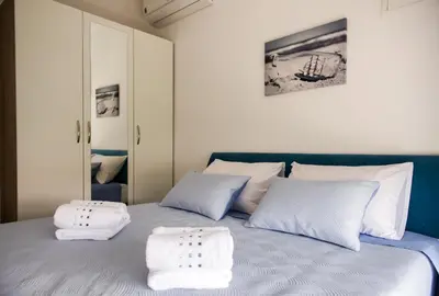 Krevet ili kreveti u jedinici u objektu Apartment Mediteran