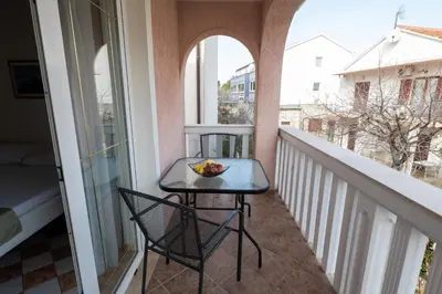 Balkon ili terasa u objektu Apartmani Marin No1.
