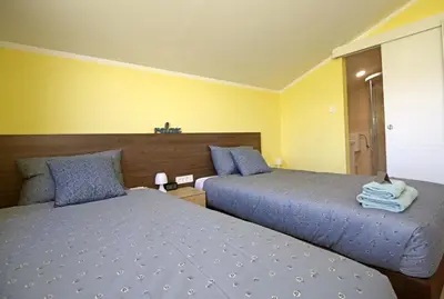 Krevet ili kreveti u jedinici u objektu Villa Tea