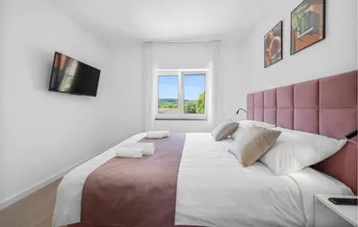 Krevet ili kreveti u jedinici u objektu Cozy Home In Dubrava Kod Sibenika