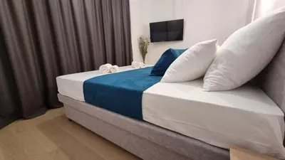 Krevet ili kreveti u jedinici u objektu Vila Geminos II