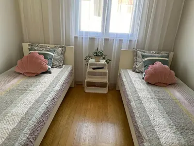 Krevet ili kreveti u jedinici u objektu Luxury Old Town Apartment with Sea View