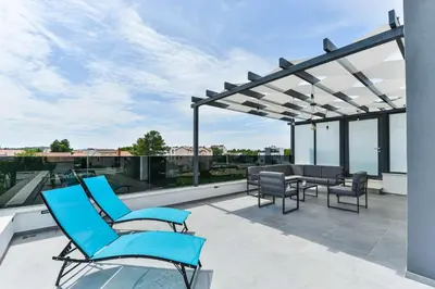 Balkon ili terasa u objektu Vila Geminos I