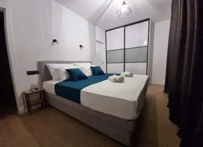 Krevet ili kreveti u jedinici u objektu Vila Geminos I