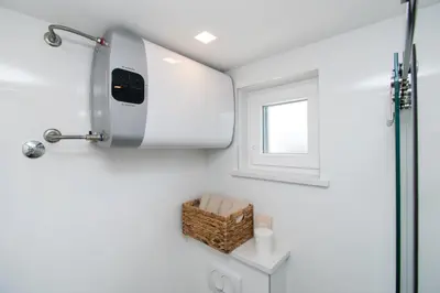 Kupaonica u objektu Apartmani Monika