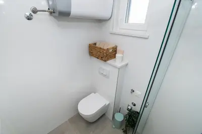 Kupaonica u objektu Apartmani Monika