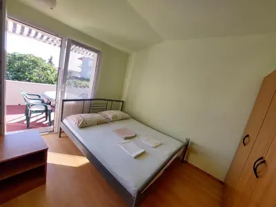Krevet ili kreveti u jedinici u objektu Apartmani Toni Vodice