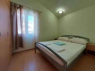 Krevet ili kreveti u jedinici u objektu Apartmani Toni Vodice