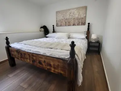 Krevet ili kreveti u jedinici u objektu Krapanj Seafront Stone House