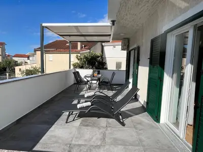 Balkon ili terasa u objektu Apartments Nino