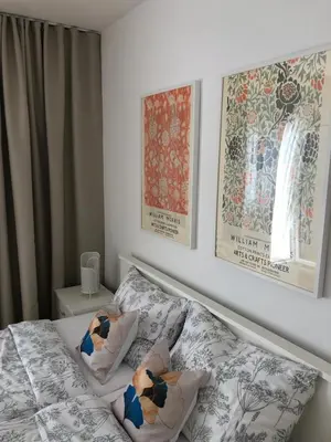 Krevet ili kreveti u jedinici u objektu APARTMANI BLAŽE