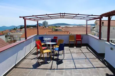 Balkon ili terasa u objektu Comfortable Apartment in Vodice / 53 m² / Stunning ViewB