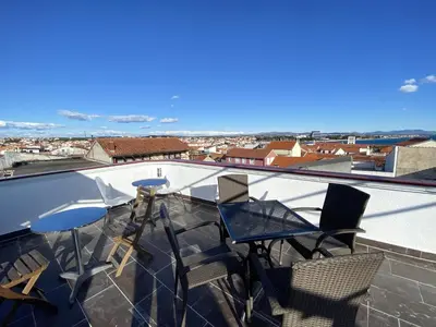 Balkon ili terasa u objektu Comfortable Apartment in Vodice / 53 m² / Stunning ViewB