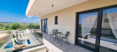 Balkon ili terasa u objektu Villa Adriatic Sunset