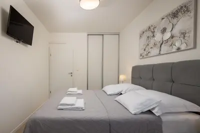 Krevet ili kreveti u jedinici u objektu Villa Big Garden