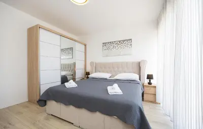 Krevet ili kreveti u jedinici u objektu Cozy Home In Primorski Dolac