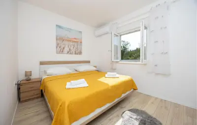 Krevet ili kreveti u jedinici u objektu Cozy Home In Primorski Dolac
