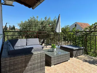 Balkon ili terasa u objektu Apartman Leona