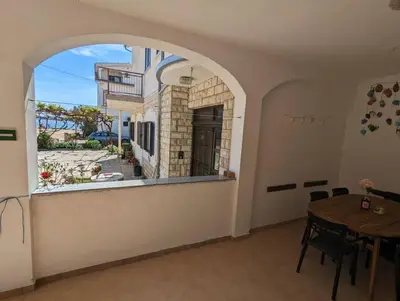 Balkon ili terasa u objektu Two bedrooms apartment 50m from the beach