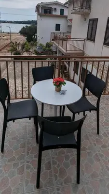 Balkon ili terasa u objektu zeezicht appartement 50m from beach